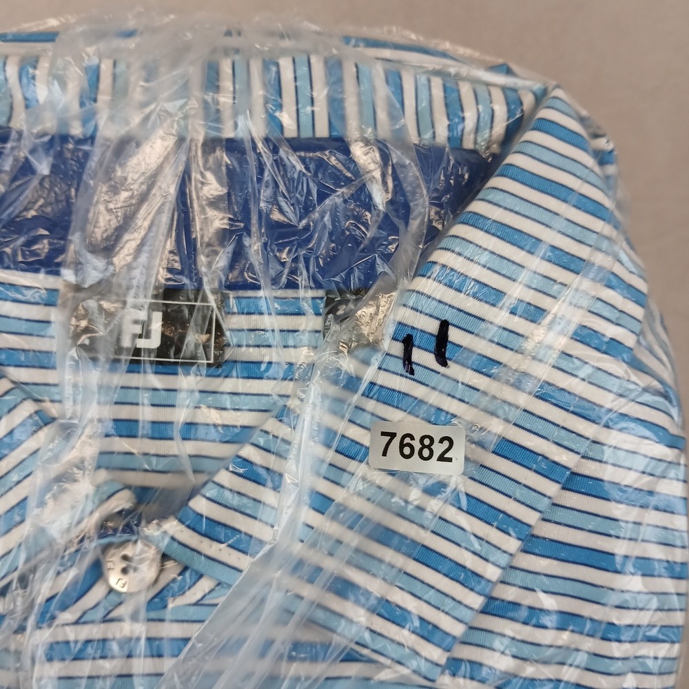 Footjoy 2XL Mens Polo Shirt Lake Michigan Hills 27x31 - Picture 11 of 11